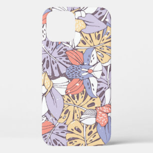 Tropisches nahtloses Muster mit Orchidee und Monst Case-Mate iPhone Hülle