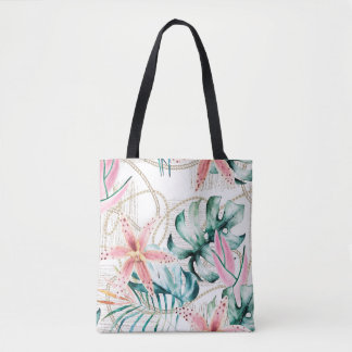 Tropisches nahtloses Muster mit Orchideen-Blätter 