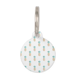 tropisches neues Sommer-Imitatgoldananasmuster Tiermarke