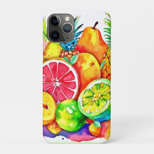 Tropisches Obst Cartoon Kunst Case-Mate iPhone Hülle