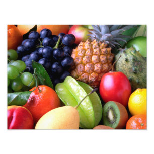 Tropisches Obst Fotodruck