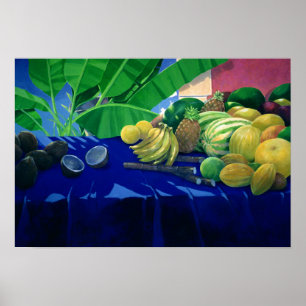 Tropisches Obst Poster