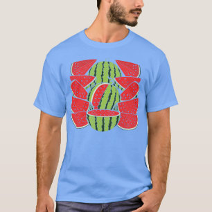 Tropisches Obst Wassermelone Lover Exotisches Somm T-Shirt
