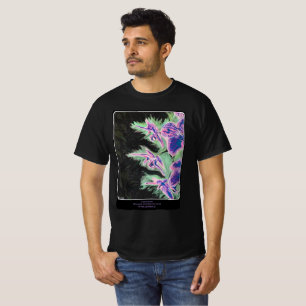 "Tropisches Orchid"-Gemälde auf einem T-Shirt