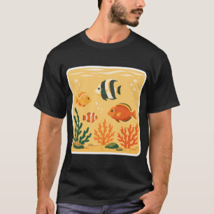Tropisches Ozeanleben Brasilien T-Shirt
