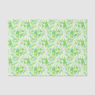 Tropisches Palmblatt-Muster Seidenpapier