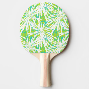 Tropisches Palmblatt-Muster Tischtennis Schläger
