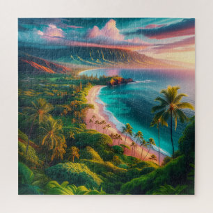 Tropisches Paradies auf der Insel Maui Puzzle