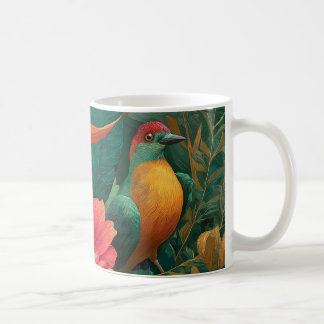 Tropisches Paradies Botanischer Kaffeebecher Kaffeetasse