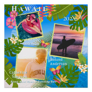 Tropisches Paradies Erinnerungen Meer Poster