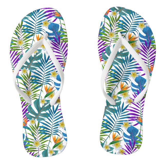 Tropisches Paradies Flip Flops (Fußbett)