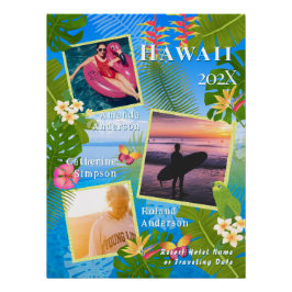 Tropisches Paradies, Foto-Gedächtnis Poster