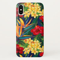 Tropisches Paradies Hawaiian Floral Vertikal