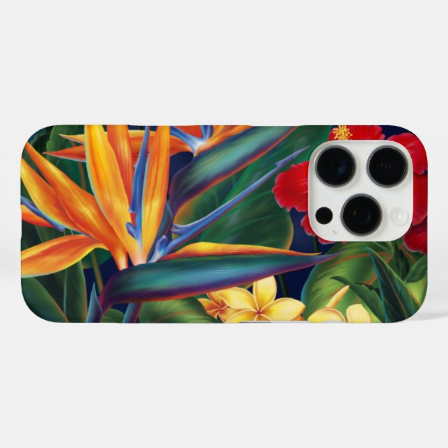 Tropisches Paradies Hawaiian Horizontal Case-Mate iPhone Hülle (Rückseite (Horizontal))
