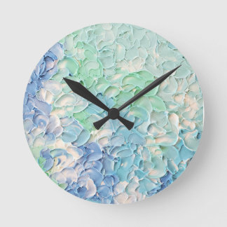 Tropisches Paradies Kaffeetasse Runde Wanduhr