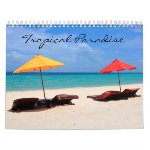 Tropisches Paradies Kalender