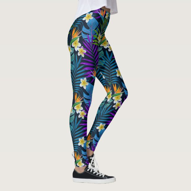 Tropisches Paradies Leggings (Rechts)