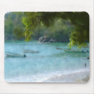 Tropisches Paradies Mousepad