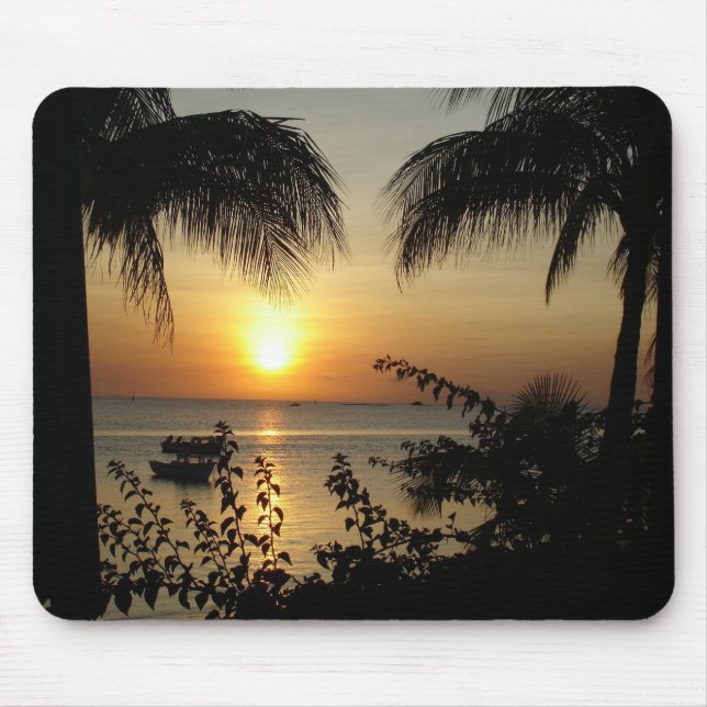 Tropisches Paradies Mousepad (Vorne)