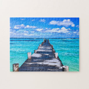 TROPISCHES PARADIES PIER JIGSAW PUZZLE