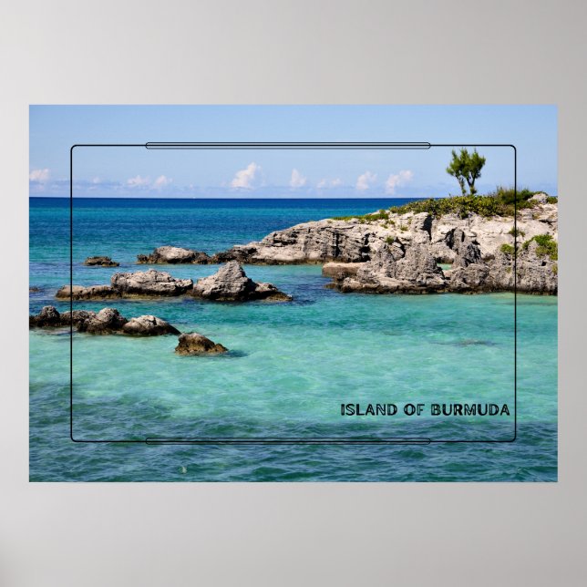 Tropisches Paradies Poster (Vorne)