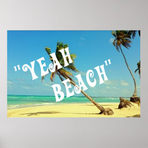 Tropisches Paradies Poster