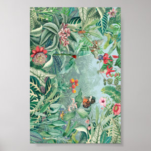 Tropisches Paradies Poster