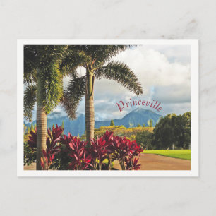 "Tropisches Paradies"/Princeville, Kauai Postkarte