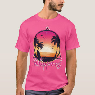 Tropisches Paradies Sommerurlaub Philippinen T-Shirt