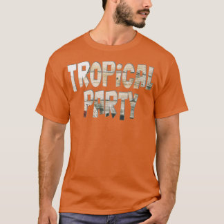 Tropisches Party T-Shirt