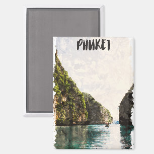 Tropisches Phuket Thailand Küstenlandschaft Magnet