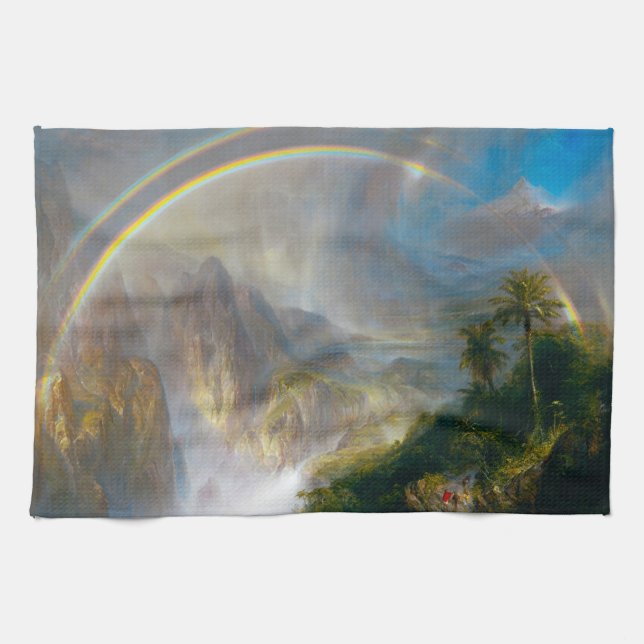 Tropisches Regenbogenfarben Küchentücher (Horizontal)