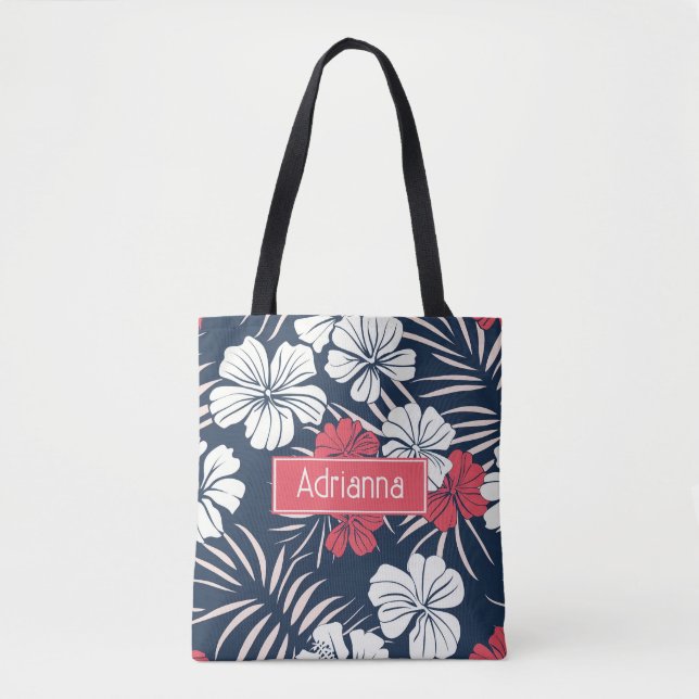Tropisches Rosa und blutige Navy (Vorderseite)