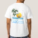Tropisches Segeln Cabo San Lucas Mexiko T-Shirt (Rückseite)
