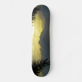 Tropisches Skateboard