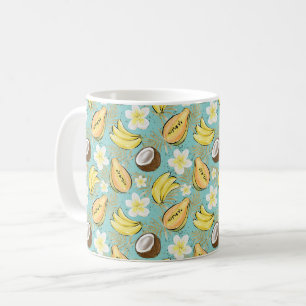 Tropisches Sommerkulstmuster Kaffeetasse