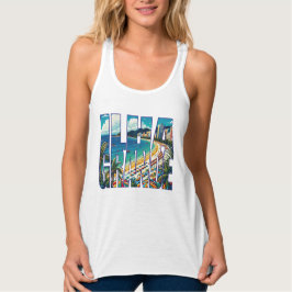 Tropisches Sommerparadies Familienurlaub Tank Top