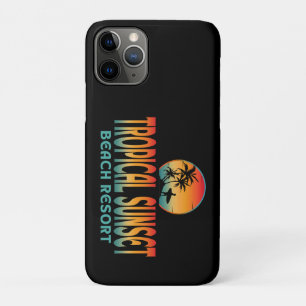 TROPISCHES SONNENUNTERGANGS-STRANDRESORT SOMMER-SU Case-Mate iPhone HÜLLE