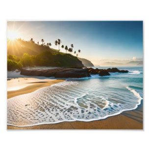 Tropisches Strand-Foto-Druck Fotodruck