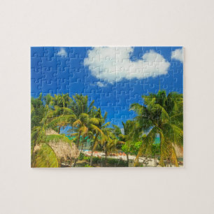 Tropisches Strandresort, Belize Puzzle