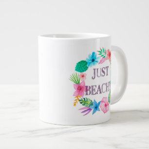 Tropisches Thema Coffee Tasse Beach House Florida 