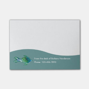 Tropisches Thema-klebrige Notizblöcke Post-it Klebezettel