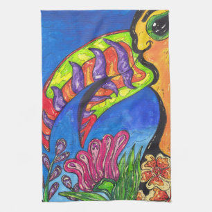 Tropisches Toucan Geschirrtuch