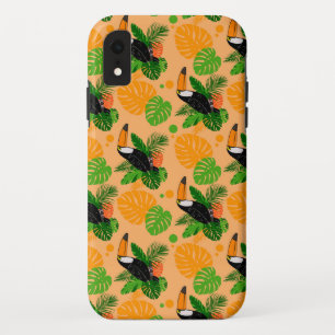 Tropisches Tukantu-Vogel-Nahtloses Muster Case-Mate iPhone Hülle