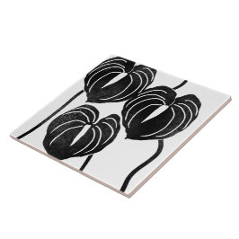 Tropisches und hawaiianisches Anthurium Fliese