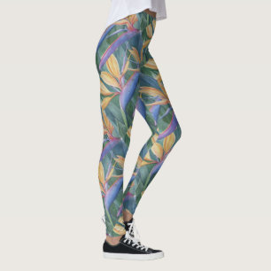 TROPISCHES VÖGEL VON PARADISCH LEGGINGS