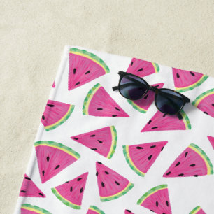 Tropisches Wassermelonenmuster Strandtuch