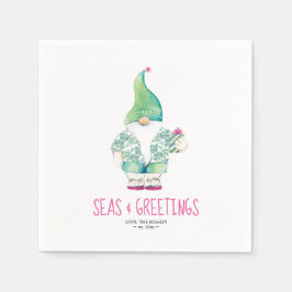 Tropisches Weihnachtsfest Serviette