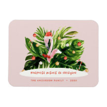 Tropisches Weihnachtsfest, zeitgenössischer Palm, 