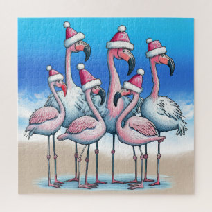 Tropisches Weihnachtspuzzle Puzzle